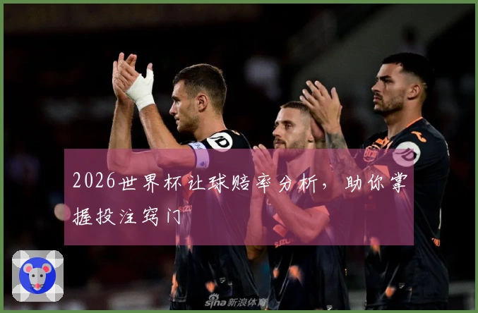 2026世界杯让球赔率分析，助你掌握投注窍门