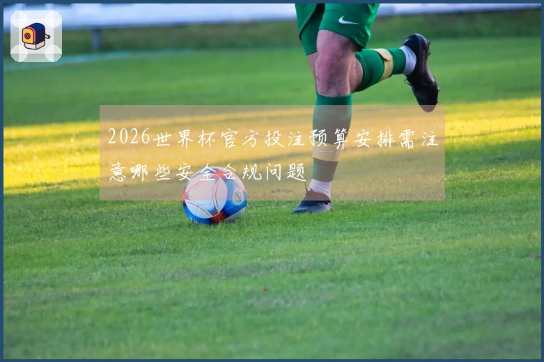 2026世界杯官方投注预算安排需注意哪些安全合规问题
