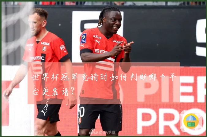 世界杯冠军竞猜时如何判断哪个平台更靠谱？