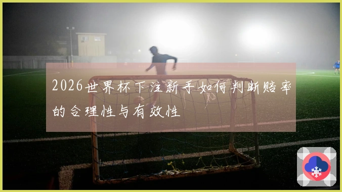 2026世界杯下注新手如何判断赔率的合理性与有效性